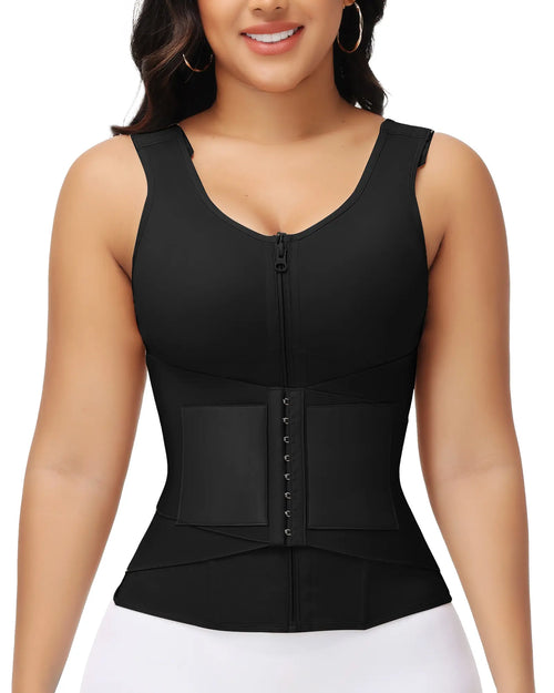 SHAPSHE Waist Shapewear for Women – Corset Shapewear with Built-in Bra, Tummy Control Body Shaper for Slimming & Support